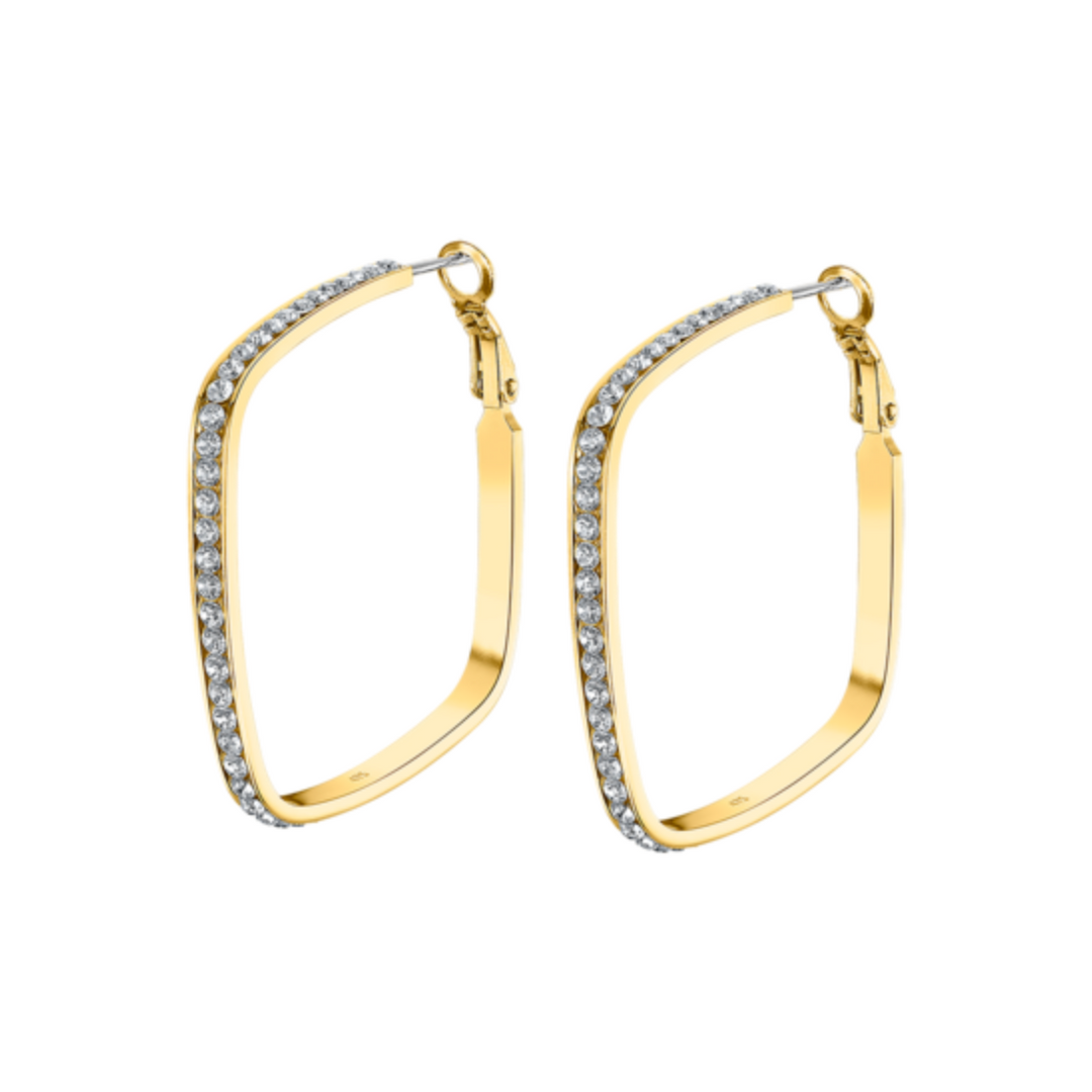 Lotus Style Women's Gold Plated Earrings