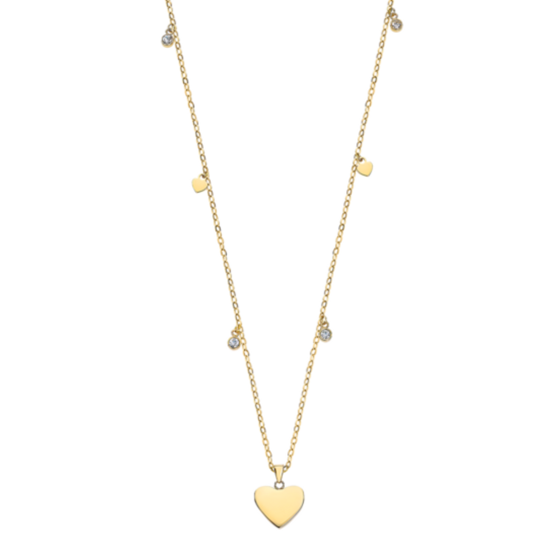 Lotus Style Women's Gold Plated Necklace