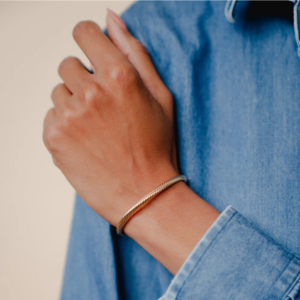 Honeycomb Bangle