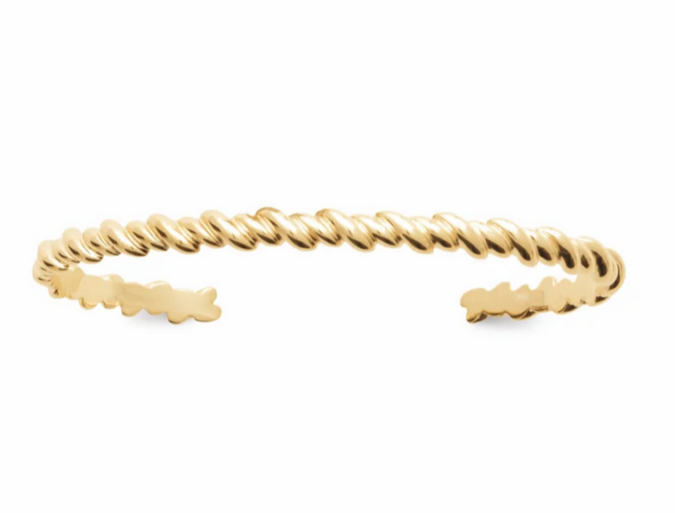 Twisted Promise Bangle