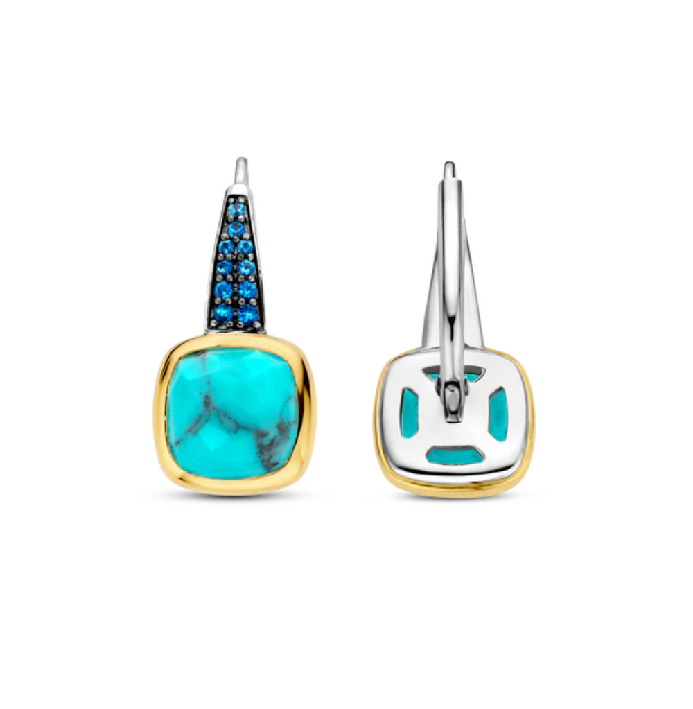 TI SENTO Oorbellen Verguld Earrings