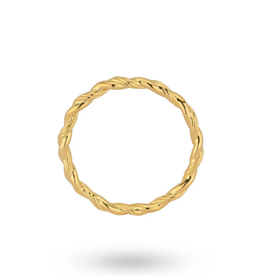 Ring With Twisted Band