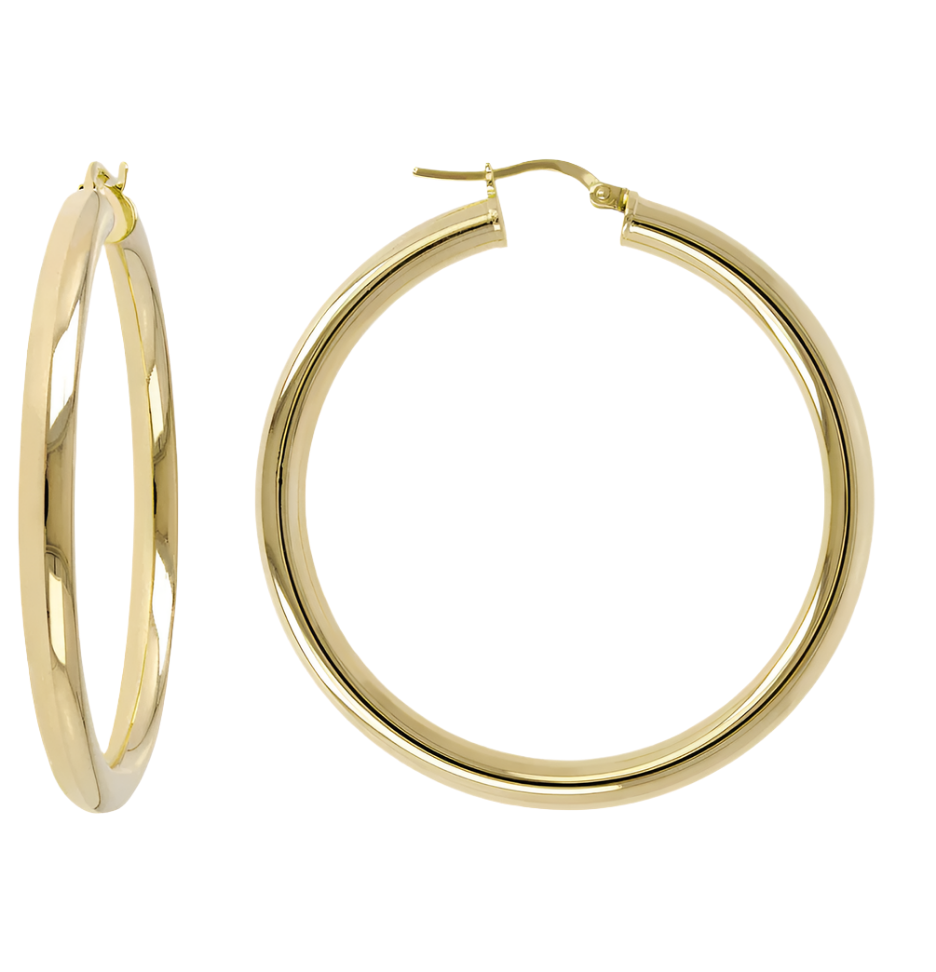 Purezza Medium Hoop Earrings