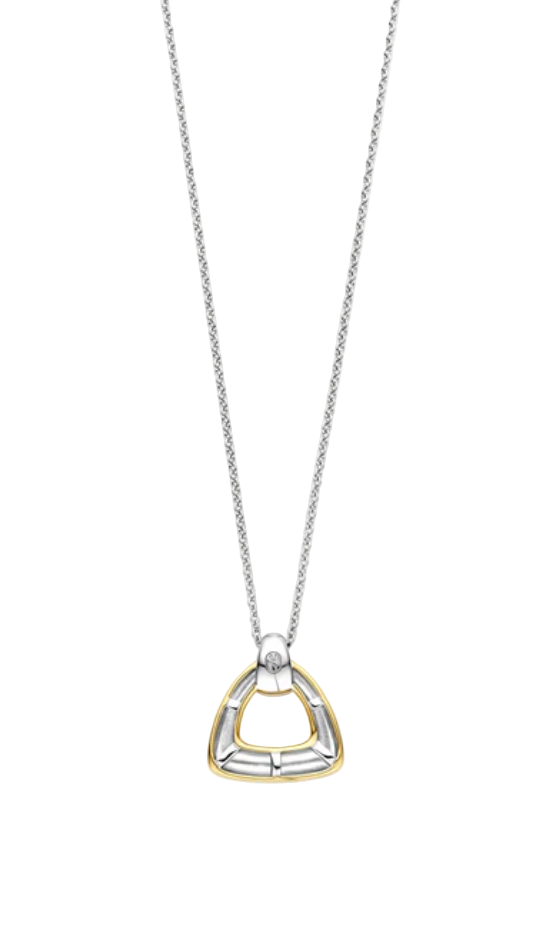 Ti Sento Milano Open Triangle Necklace
