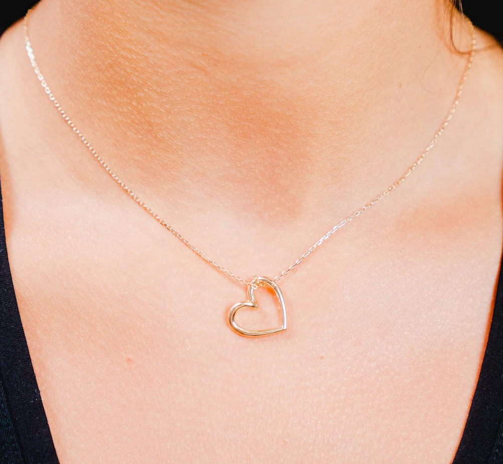 Burren Open My Heart Necklace