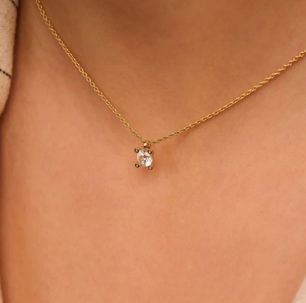 Ti Sento Classic Zirconia Necklace