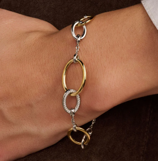 Ti Sento Connected Circle Bracelet