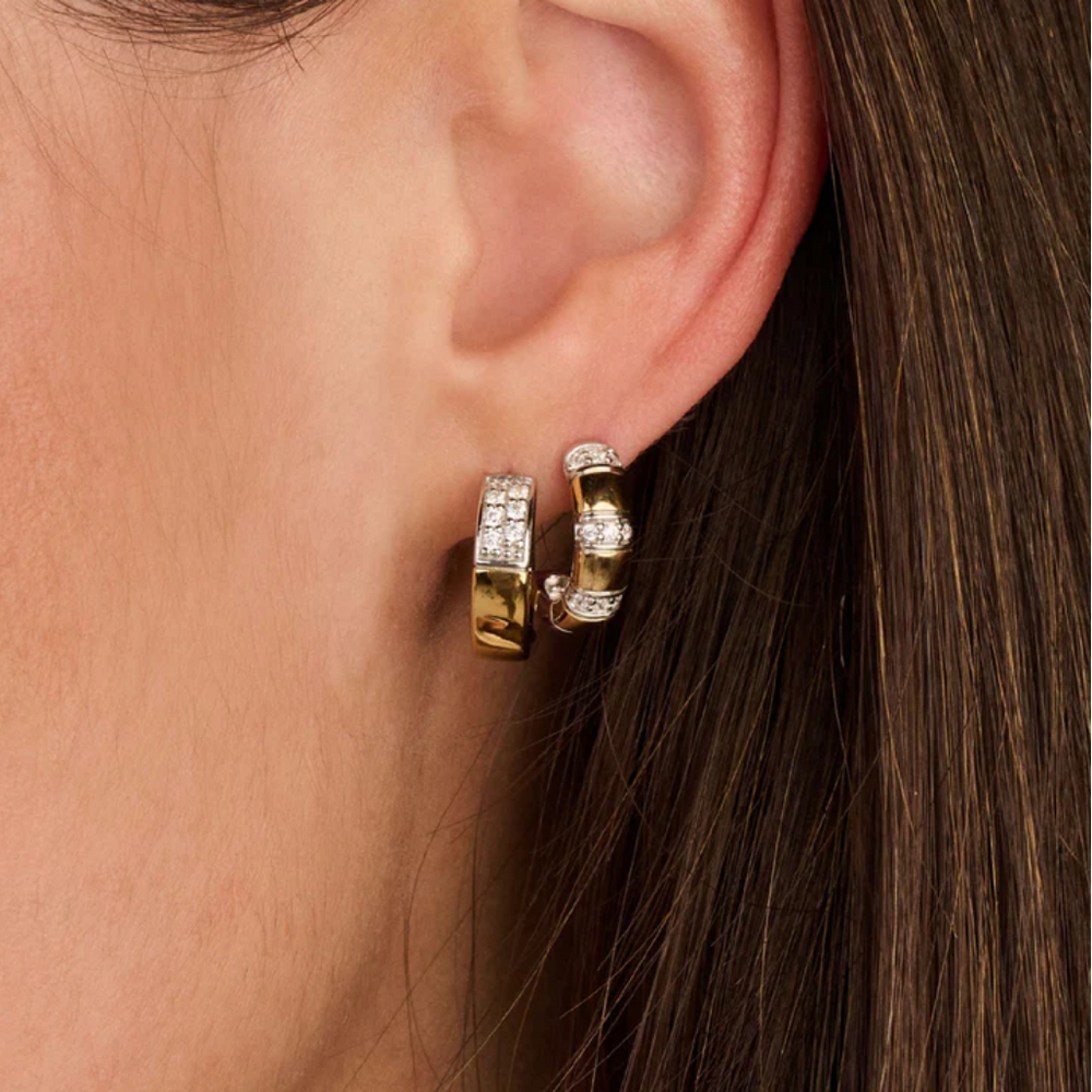 Ti Sento Vintage Zirconia Earrings