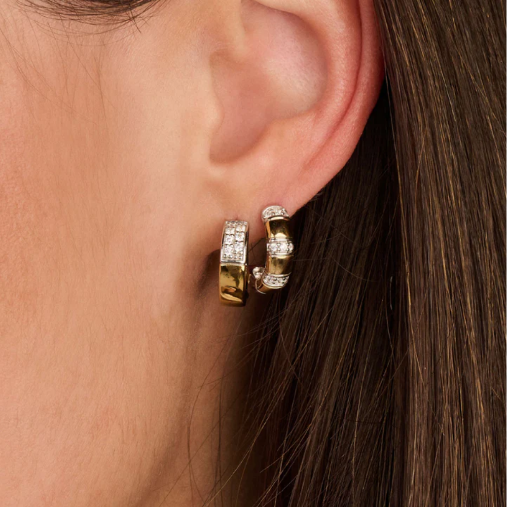 Ti Sento Vintage Zirconia Earrings