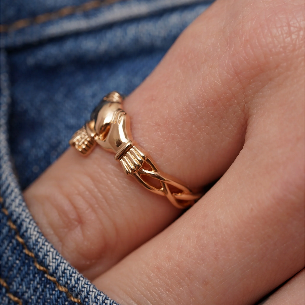 Burren Celtic Twist Ring