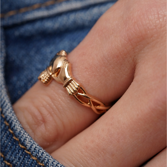 Burren Celtic Twist Ring