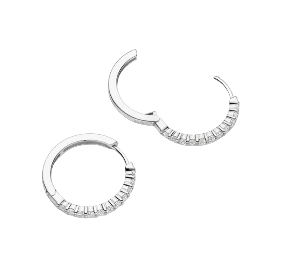 Ti Sento Tennis Large Hoops