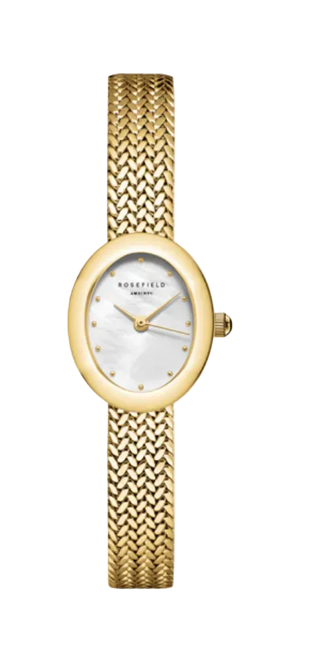Rosefield Mini Oval Gold Plated