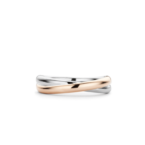 TI SENTO - Milano Rose Gold Ring