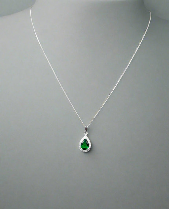 May Birthstone Necklace