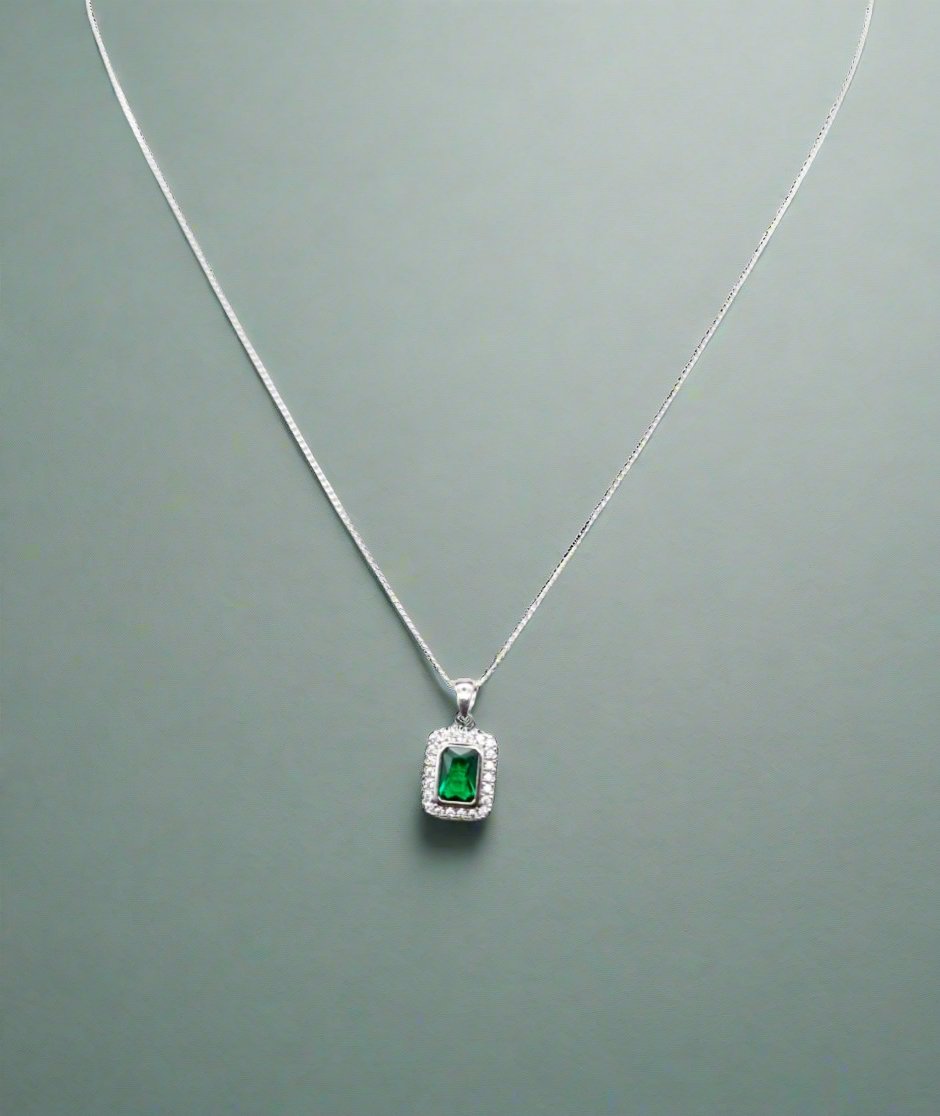 May Birthstone Necklace