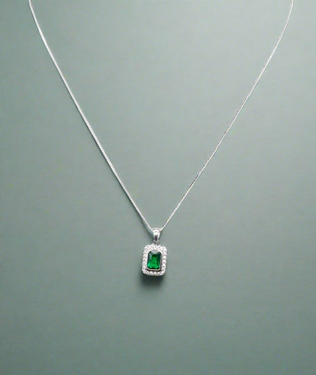 May Birthstone Necklace