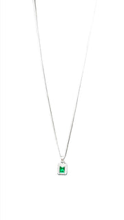 May Birthstone Necklace