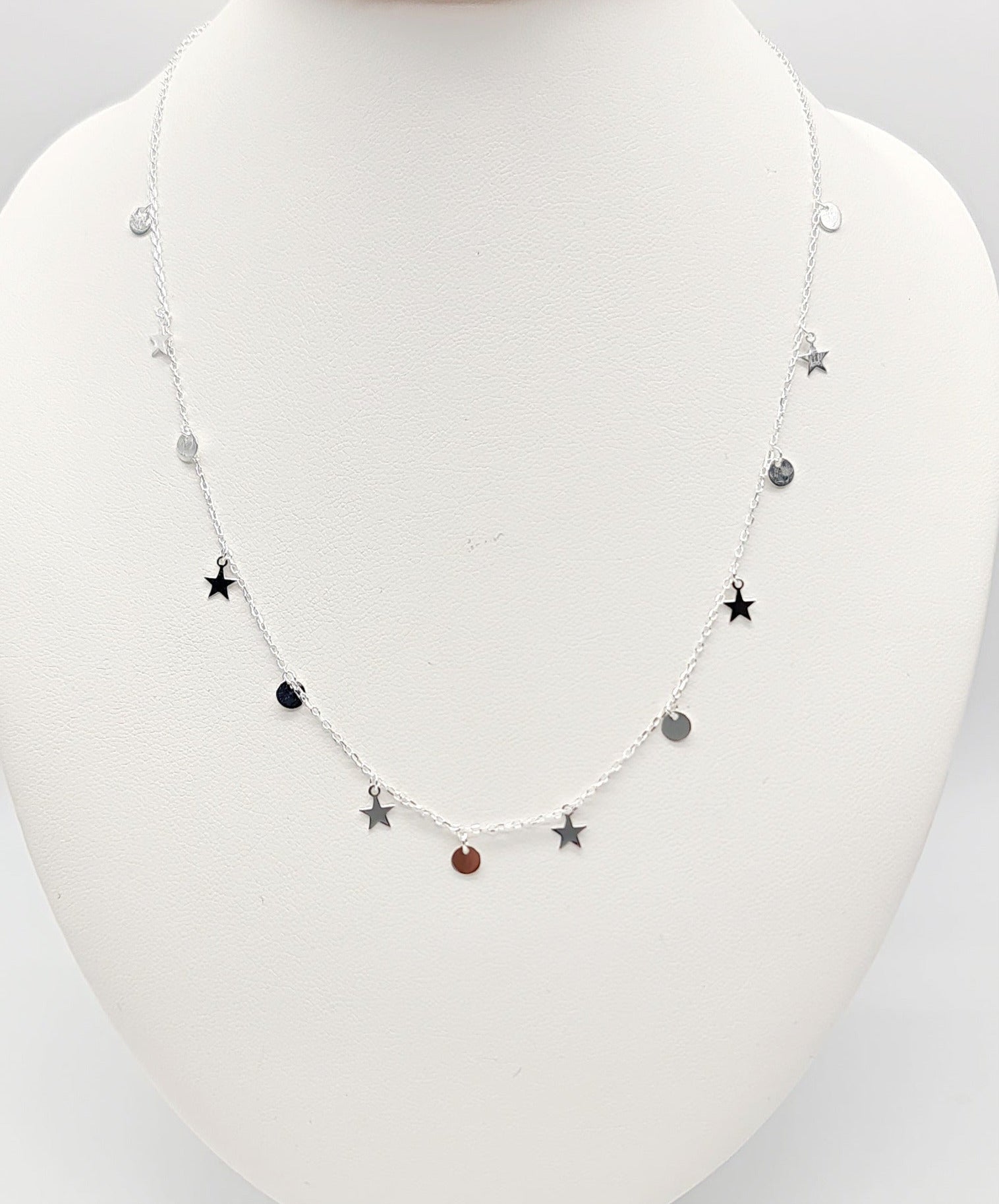 Moon And Star Necklace