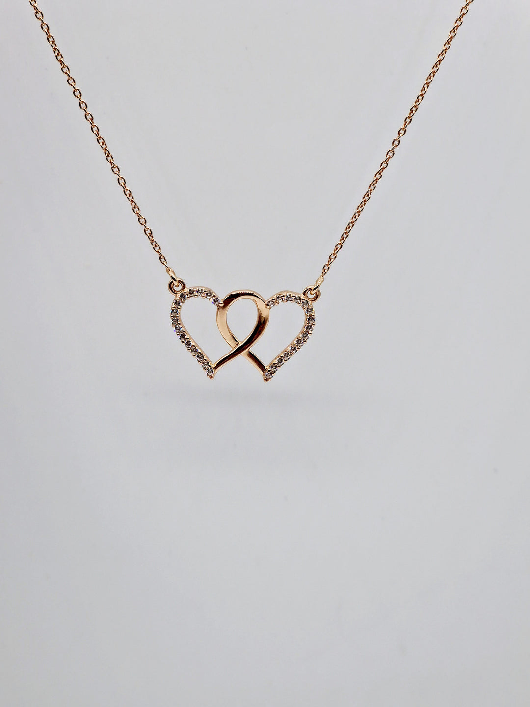 Rose Gold Heart Necklace