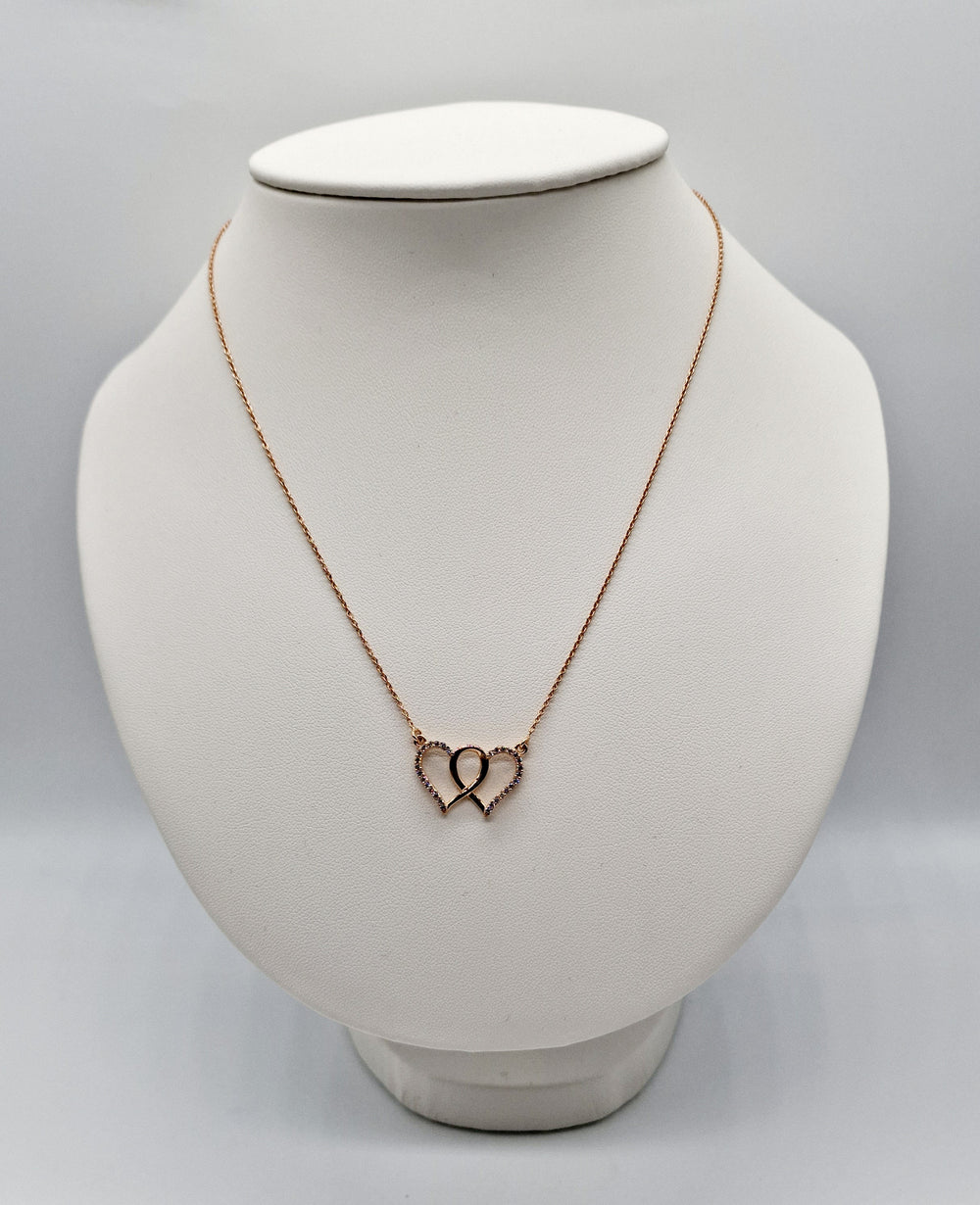 Rose Gold Heart Necklace