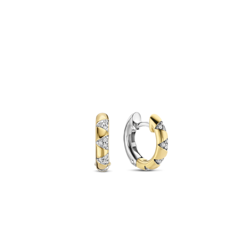 TI SENTO - Milano Gold Plated Silver Earrings