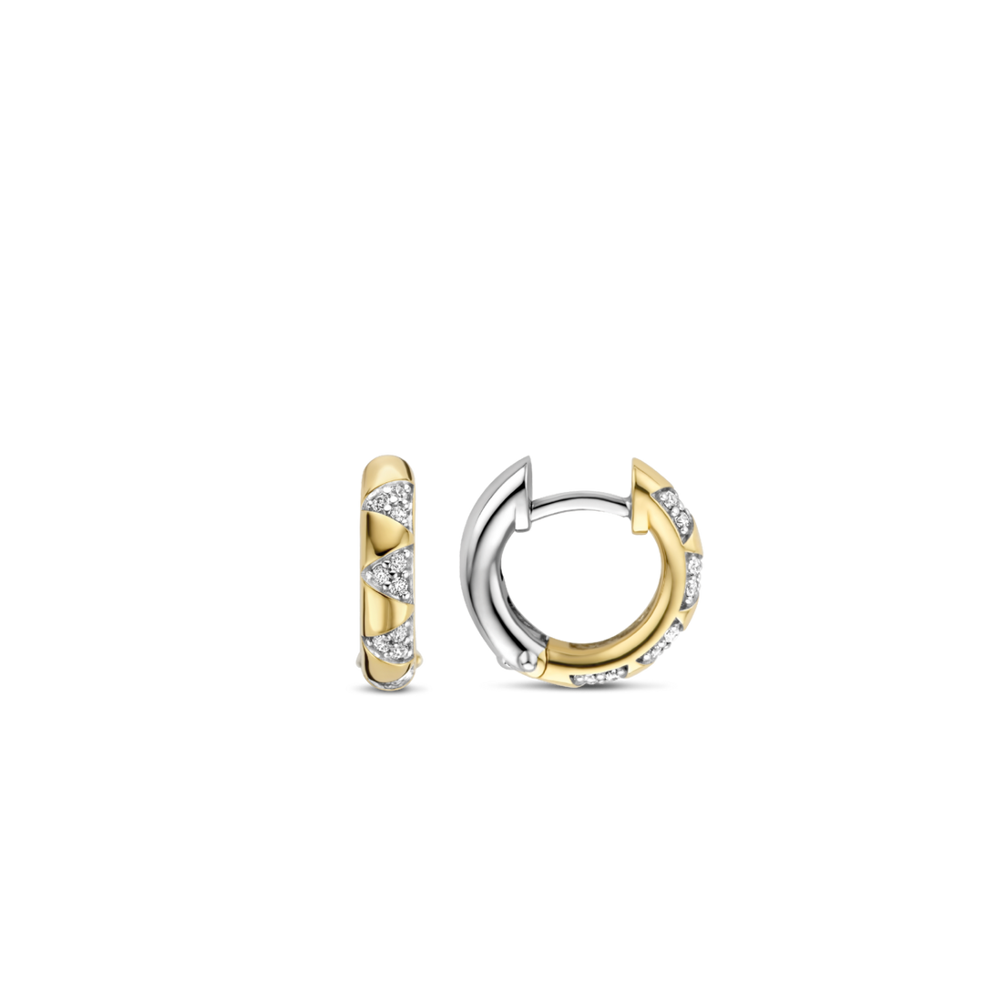 TI SENTO - Milano Gold Plated Silver Earrings