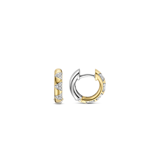 TI SENTO - Milano Gold Plated Silver Earrings