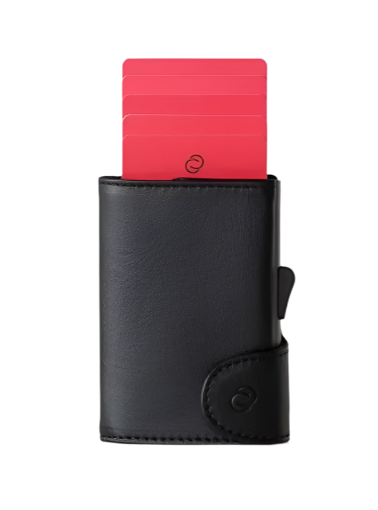 C-Secure PU Wallet - Black