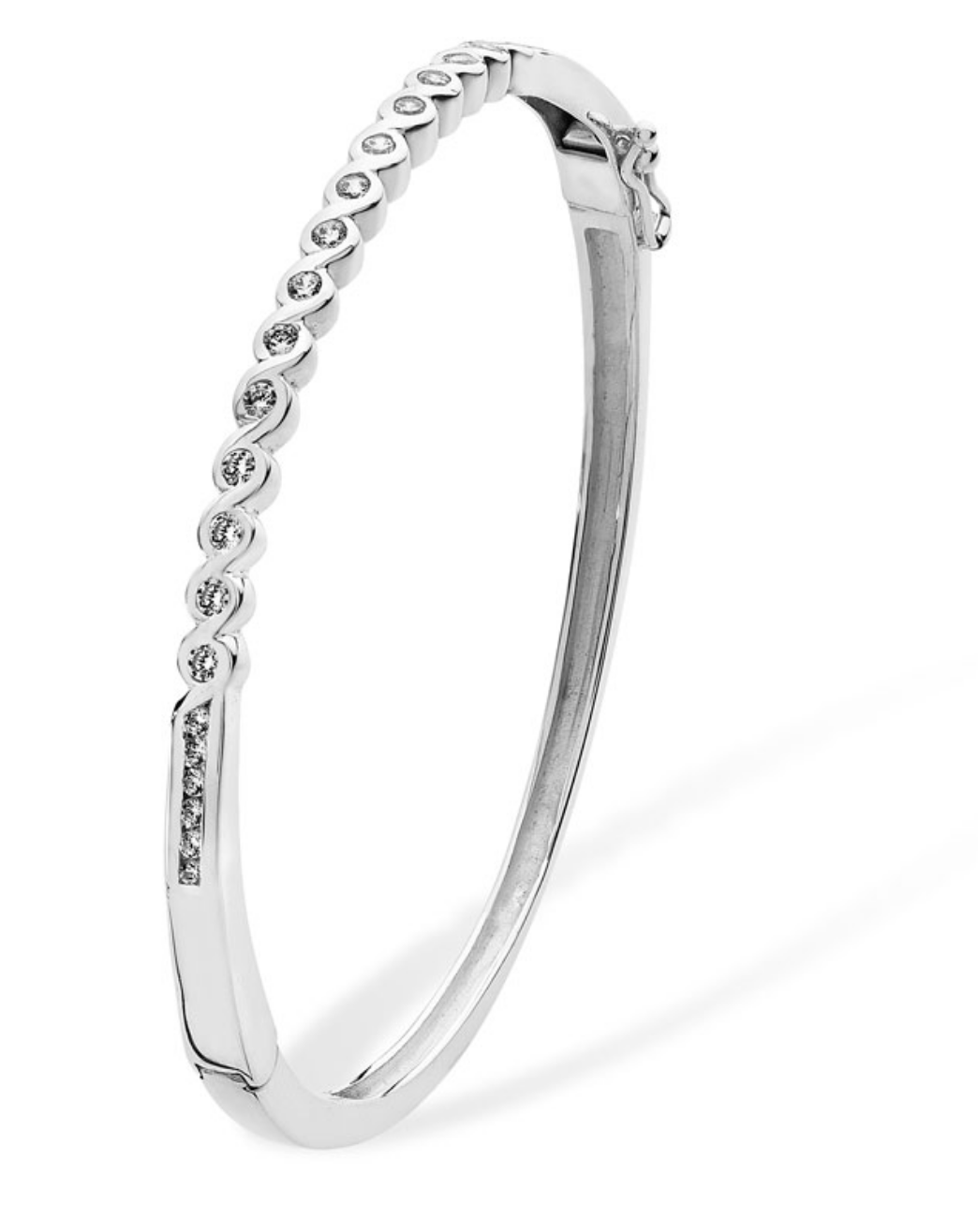 CZ Fine Stone Bangle