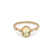 Ring With Colored Stones