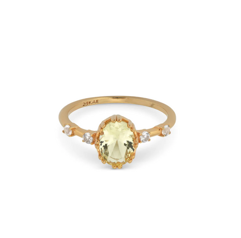 Ring With Colored Stones