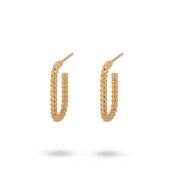 Earring With Rope Structure