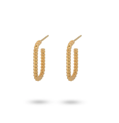 Earring With Rope Structure