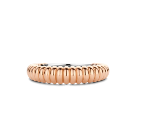 TI SENTO - Milano Rose Gold Plated Ring