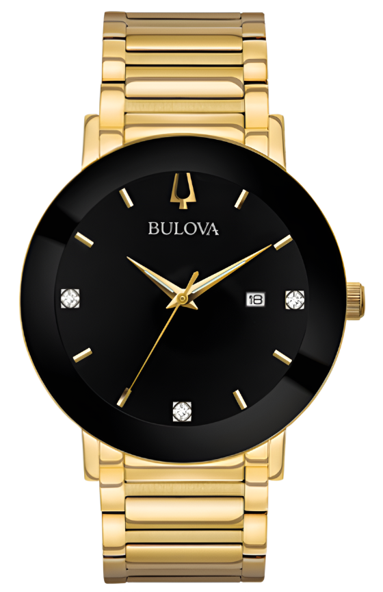 Ladies Bulova Gold Diamond Watch
