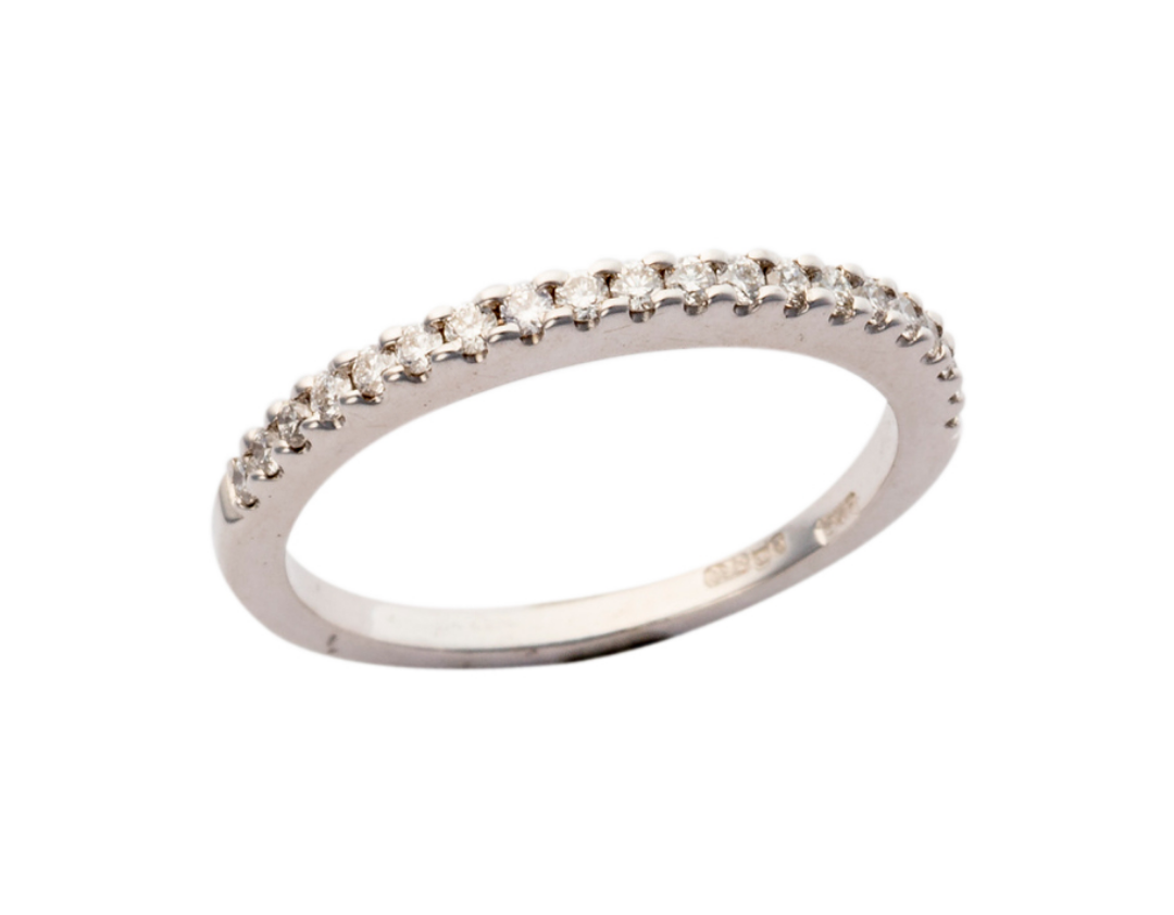 Ladies Platinum Eternity Ring