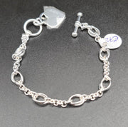 Solid Sterling Silver Bracelet