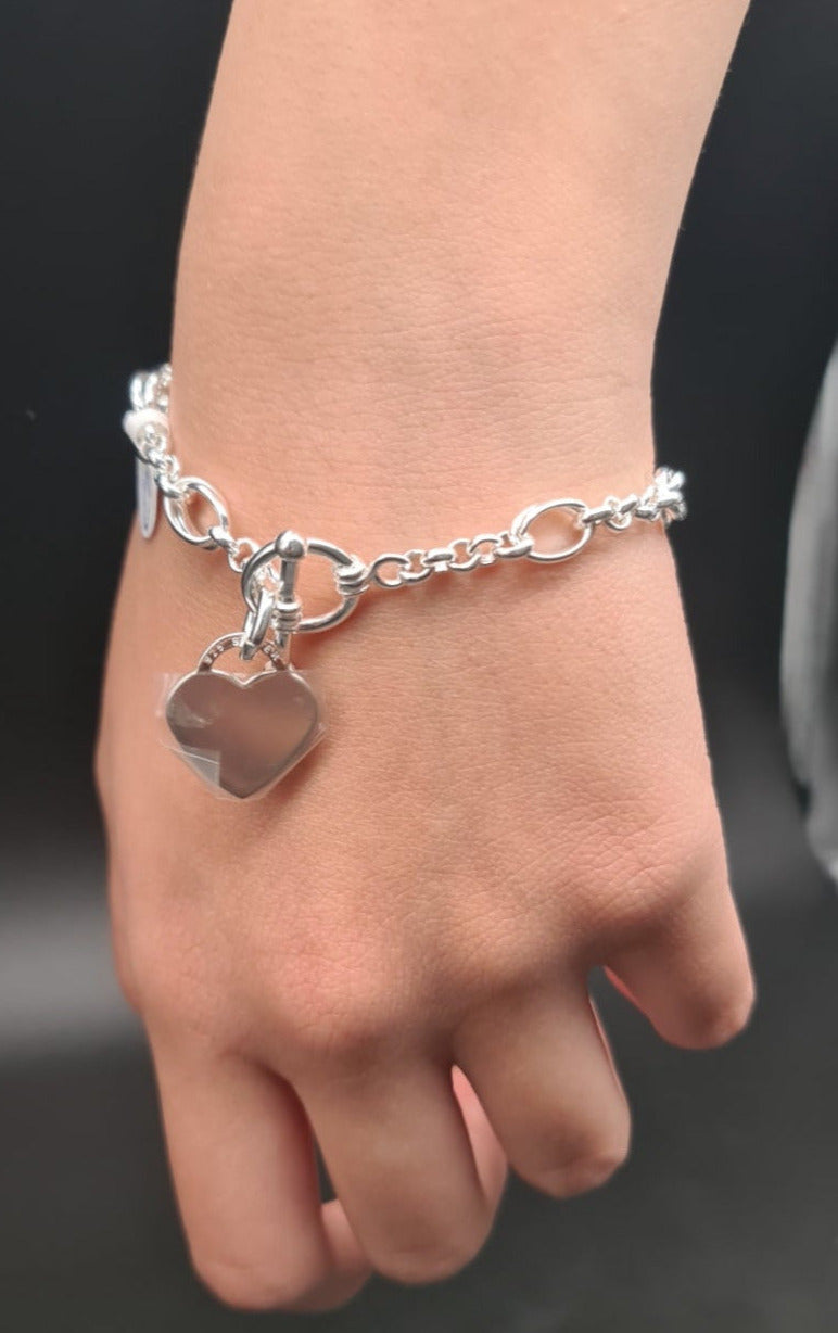 Solid Sterling Silver Bracelet