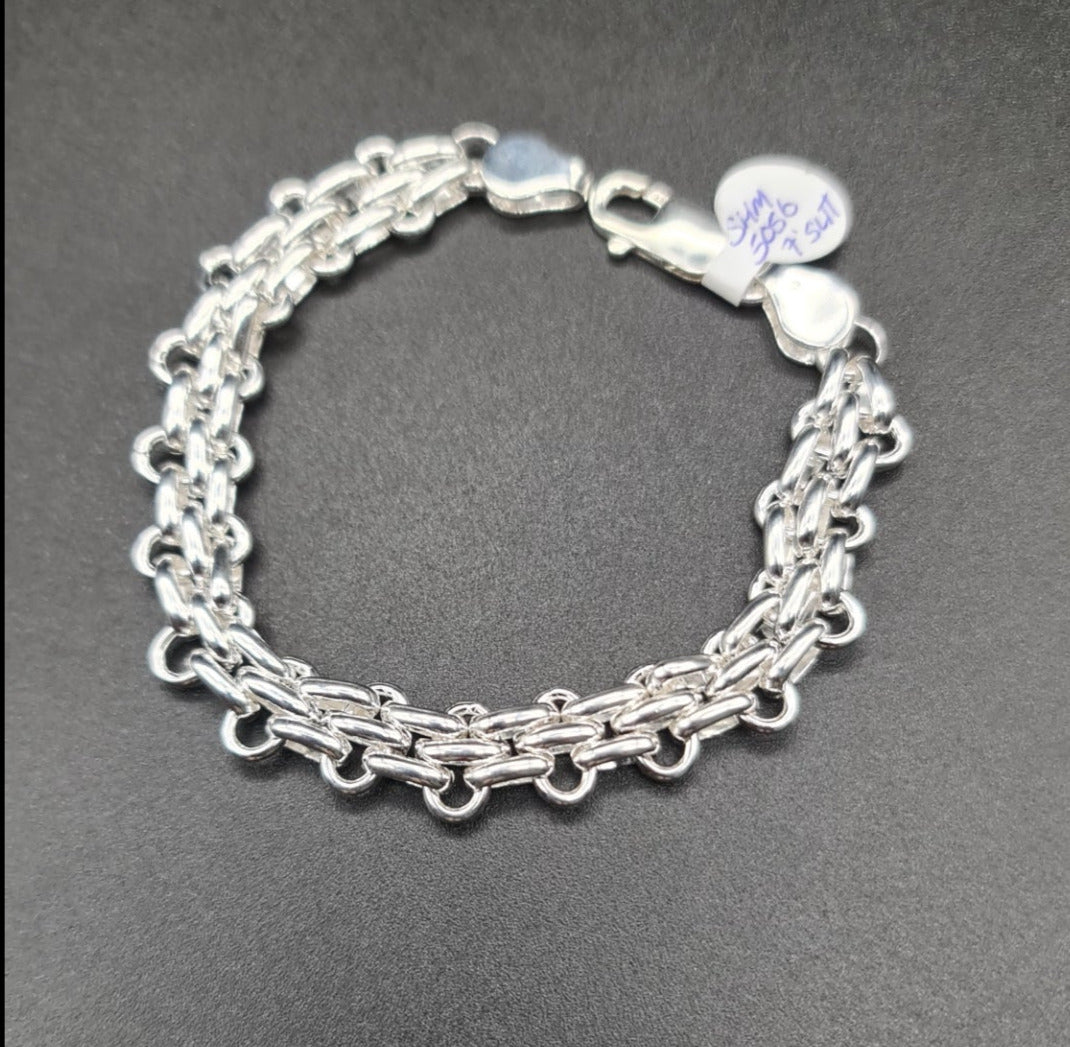 Solid Sterling Silver Bracelet