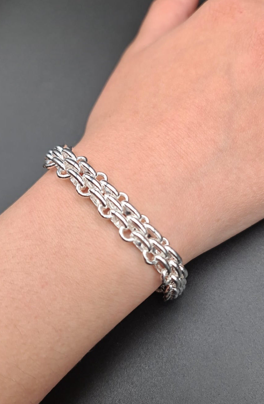 Solid Sterling Silver Bracelet