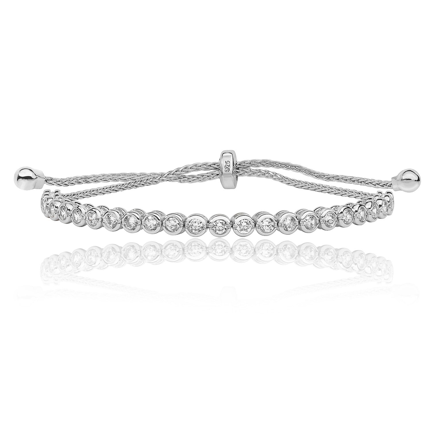 Sterling Silver Pull Tie Bracelet