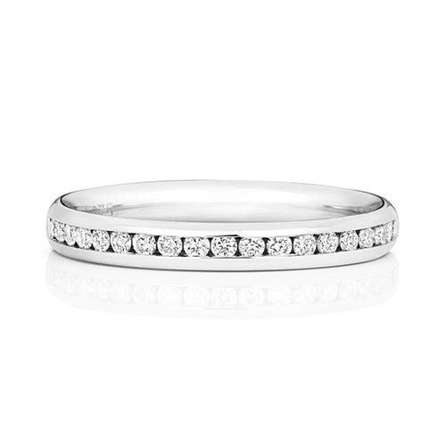 9ct Diamond Eternity Ring With 19 Diamonds