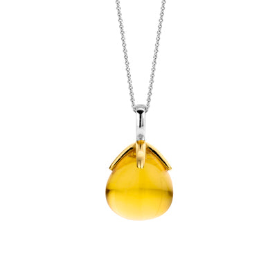 TI SENTO Yellow Gemstone Pendant