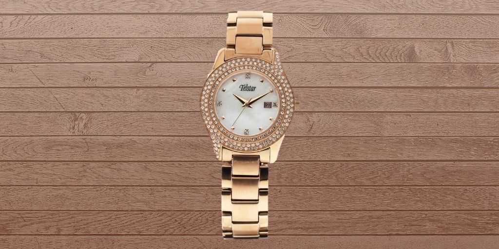 Telstar Ladies Rose Plated Watch