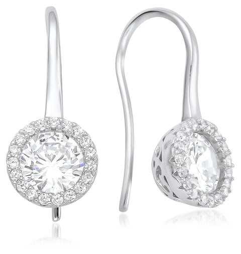 Waterford Jewellery Crystal Hook Earrings