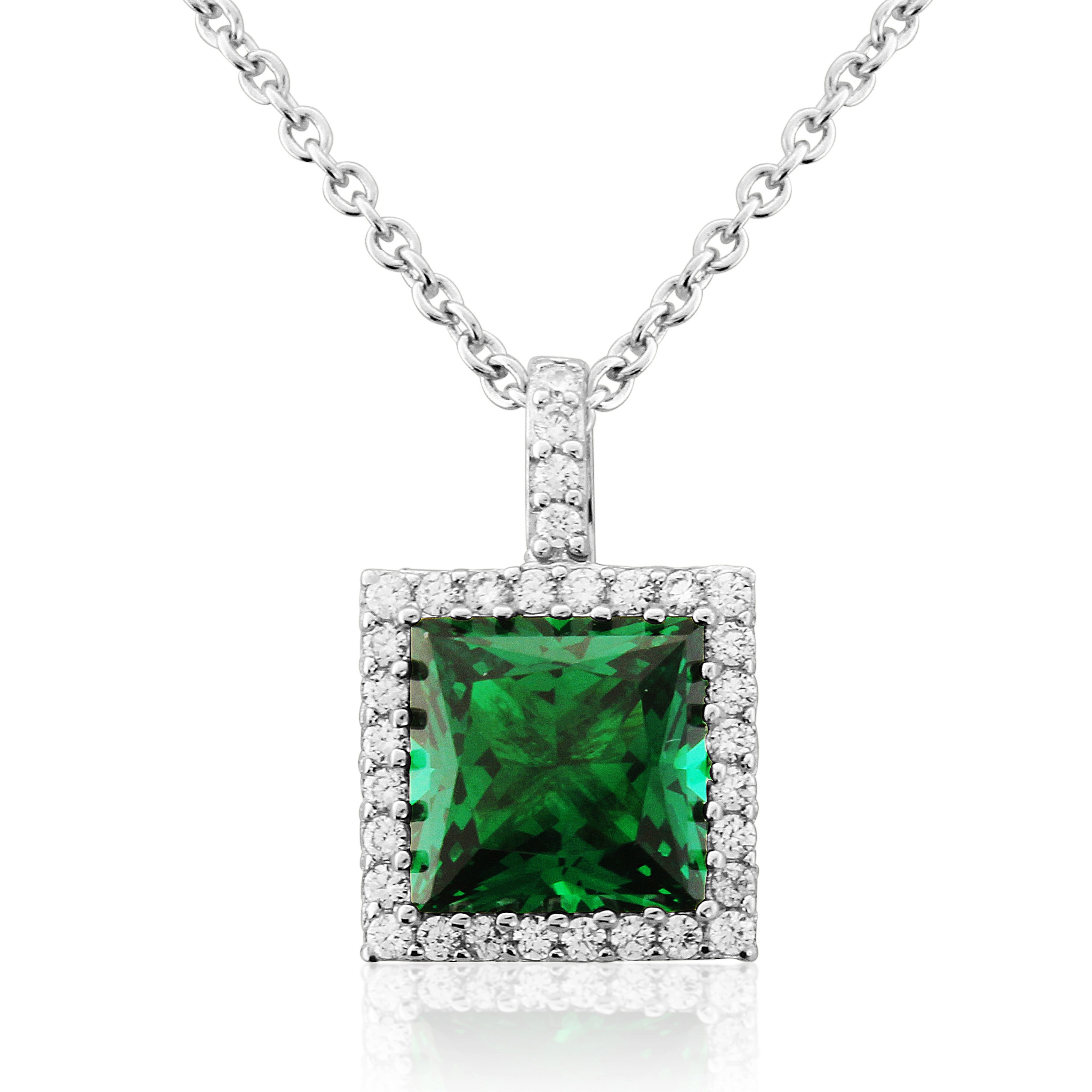 Waterford Jewellery Emerald Centre Pendant