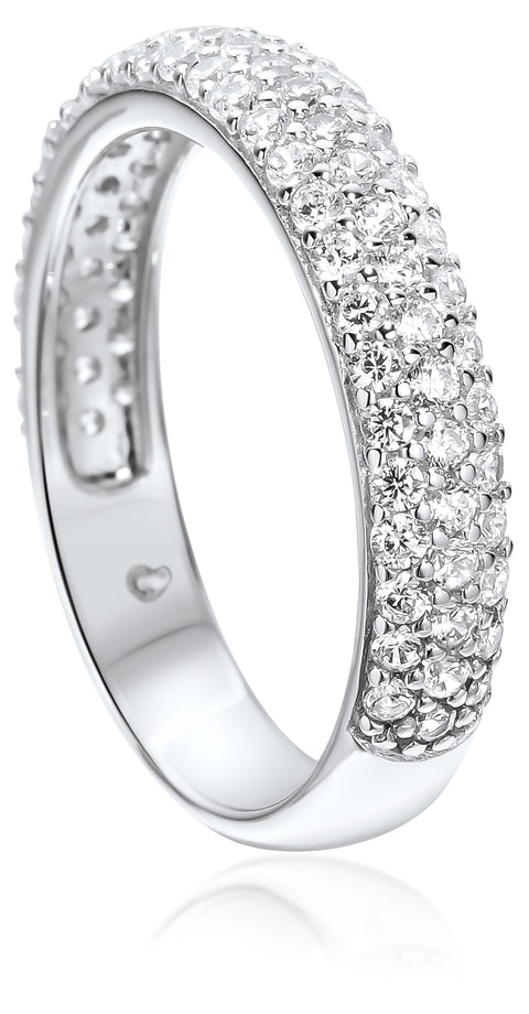 Waterford Jewellery 3/4 Eternity Band Ring