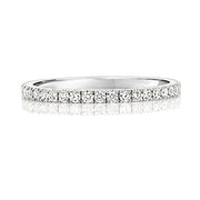 Platinum Diamond Half Eternity Ring