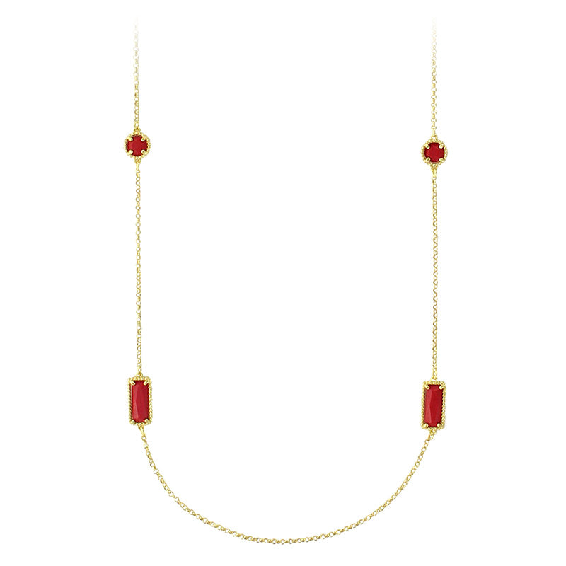 Gold Plated 90cm Necklace